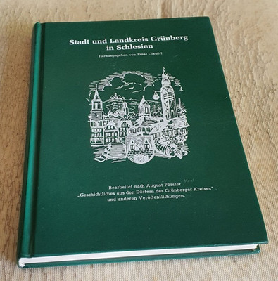 Ernst Clauß A. Förster Stadt und Landkreis Grünberg in  Schlesien Zielonogórski