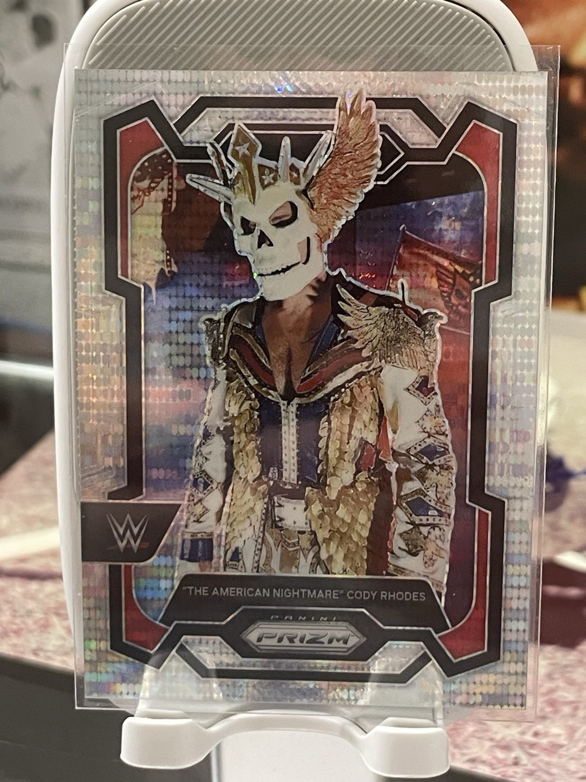2024 Panini Prizm WWE Cody Rhodes #132 Pulsar Prizm /499