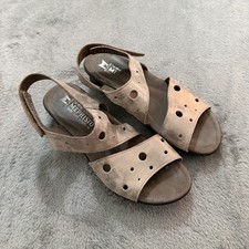 Mephisto Phiby Perfe Sandals Shoes Metallic Womens 35 US 5 Comfort
