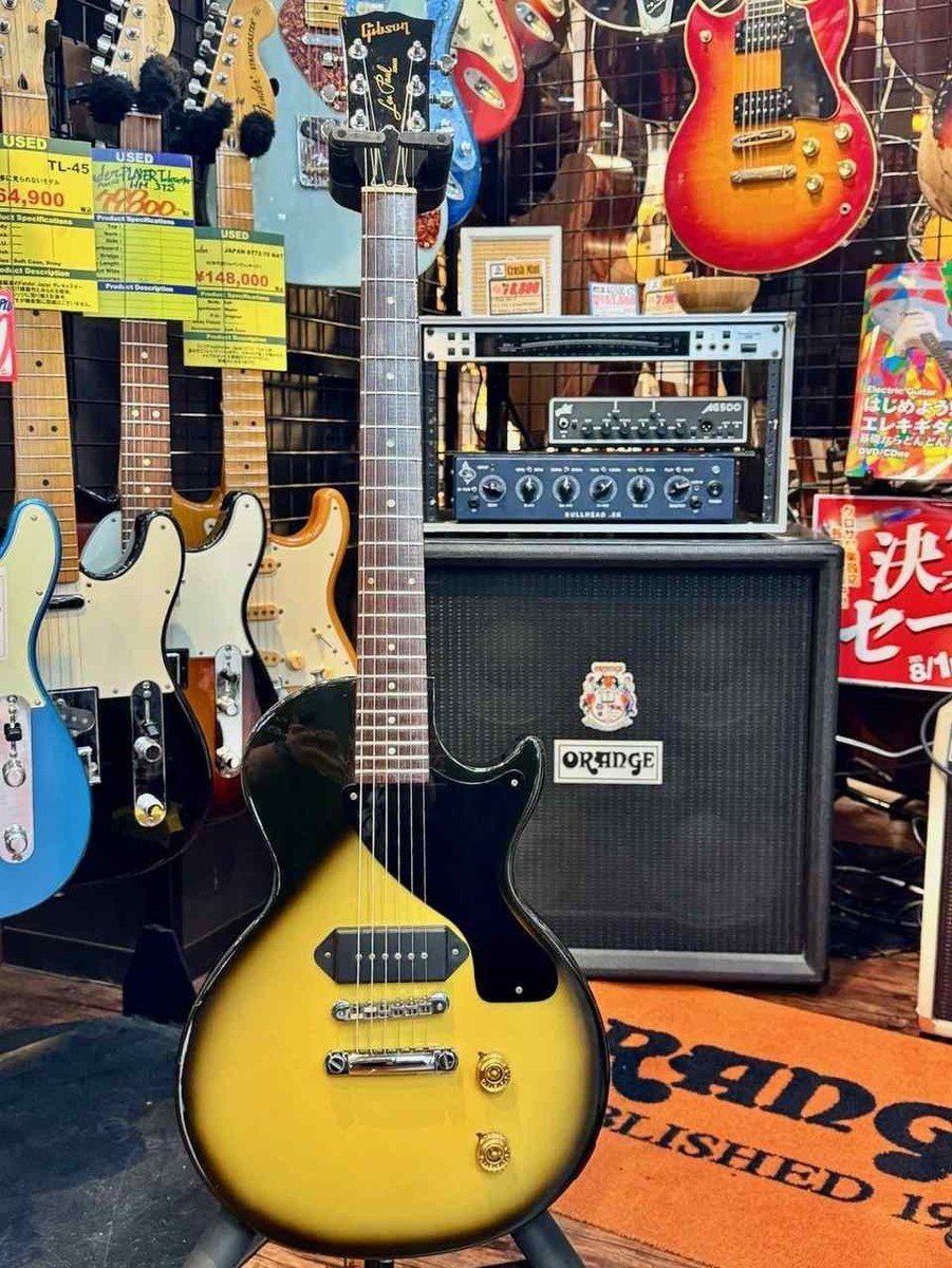 ギター Les paul junior 1957 Les Paul Junior Single Cut TV Yellow Ultra Light Aged