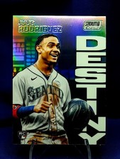 ~ Julio Rodriguez 2022 Topps Stadium Club #3B Dynasty and Destiny RC Mariners