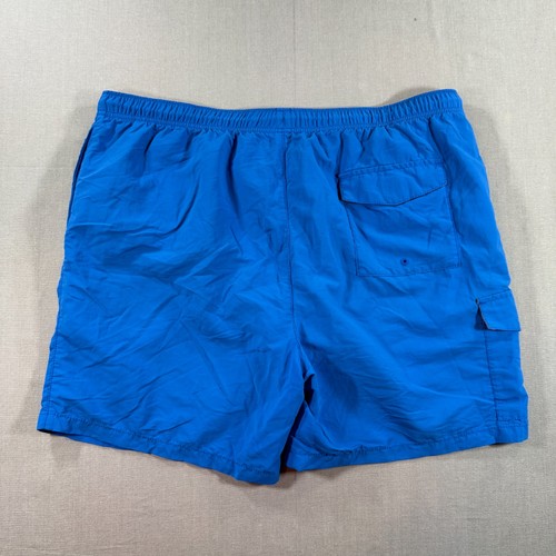 Tommy Bahama Swim Trunks Mens 2XL Blue Mesh Lined Drawstring Pocket Shorts - Picture 7 of 8