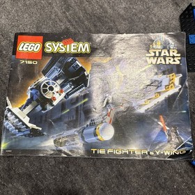 LEGO System: Star Wars: Tie Fighter & Y-Wing (7150) Random Part + Manual