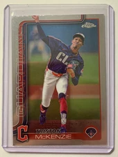 Triston McKenzie #21 2025 Topps Chrome