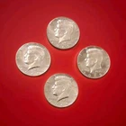 1966 Kennedy Half Dollar 50C Lot of 4 Uncirculated Business Strike Uncertified