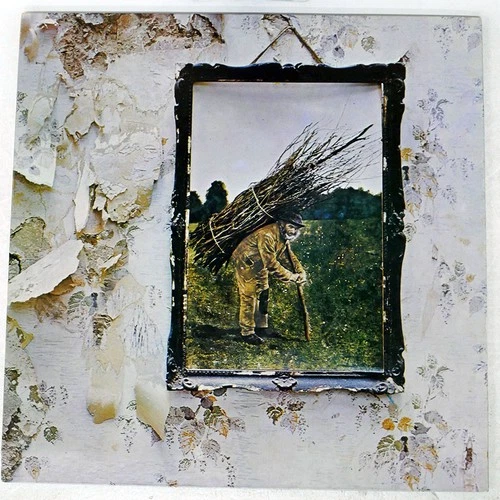 LED ZEPPELIN UNTITLED ATLANTIC P8166A Japan VINYL LP