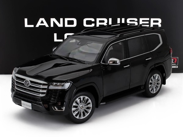 LCD-Modell 1/18 Toyota Land Cruiser 300-ZX 2024 Schwarz LCD18013-ZX-BL-image