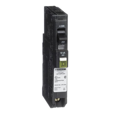 Square D by Schneider Electric Square D  QO120PCAFI 20Amp SinglePole PlugOn N...
