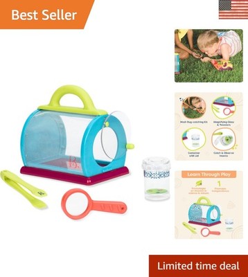4-Piece Bug Bungalow Insect Catching Kit for Toddlers   Learn Observation Skills
