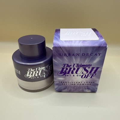 Urban Decay The Ultimate Brush Off Set & Go Setting Powder ~ Fair ~ 0.71 Oz BNIB