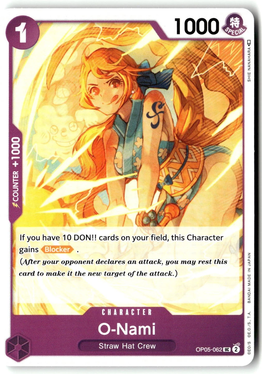 O-Nami OP05-062 Awakening of the New Era for sale | eBay