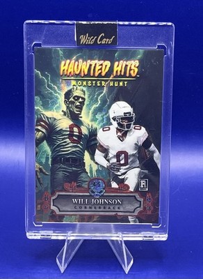 2025 Wild Card Haunted Hits 4/5 Will Johnson Rookie Card Cardinals Zombie