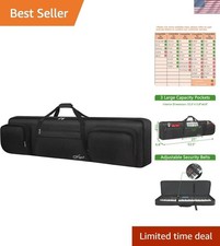88 Key Keyboard Case Soft with Padded Shoulde...