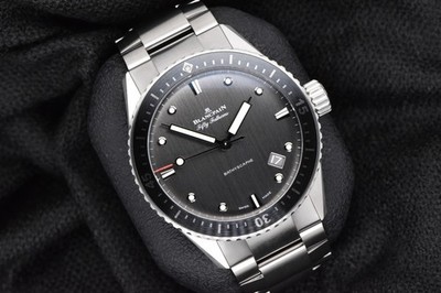 2023 Blancpain Fifty Fathoms Bathyscaphe 43mm Titanium Gray Dial 5000 1210 G52A