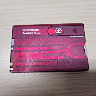 Victorinox Swiss Card Classic Red Wallet Multi tool