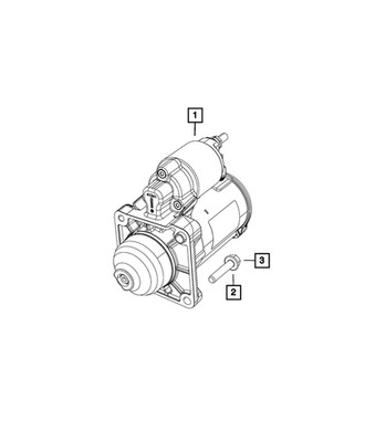 Genuine Mopar Hex Head Screw 68418864AA