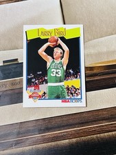 1991-92 NBA Hoops - Milestones Larry Bird #314