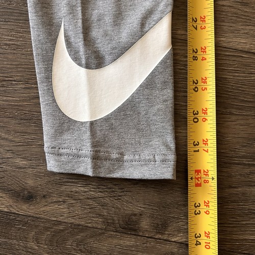Nike Sportswear Girls Gray AR4076‑092 Size L Stretch Leggings NWT - Picture 8 of 8
