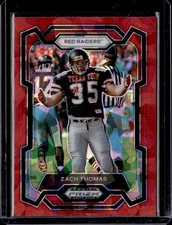 2024 Panini Prizm Draft Picks #78 Zach Thomas Red Ice