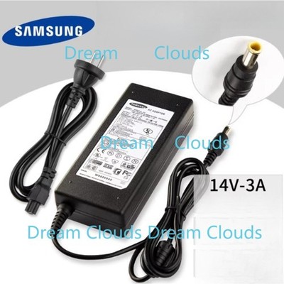 AC Adapter For Samsung SyncMaster SA300 LCD LED Monitor DC Power Supply PSU+Cord
