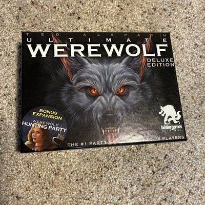Ultimate Werewolf Deluxe Edition Bezier Games *Sealed Cards New Never Played