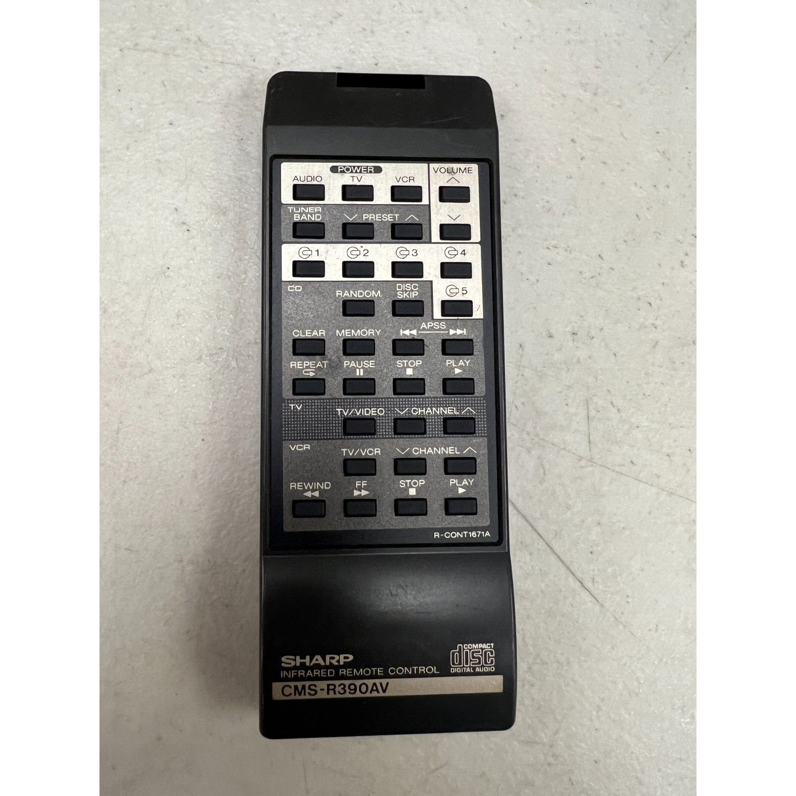 Remote Control For R-cont1671a