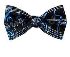 PBTN-186 - Musical Notes Pre-Tied Bow Tie