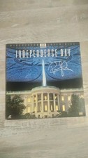 Independence Day (Laserdisc) Signed By Randy Quaid 
