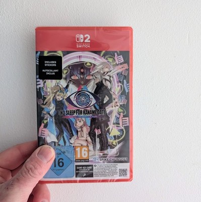 No Sleep for Kaname Date Nintendo Switch 2 Spiel Neu und Sealed