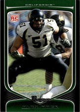 2009 Bowman Draft Picks #141 Alex Mack RC Cleveland Browns California