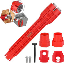 14-in-1 Multi-functional Wrench Faucet Sink Installer Tool, Multifunctional S...