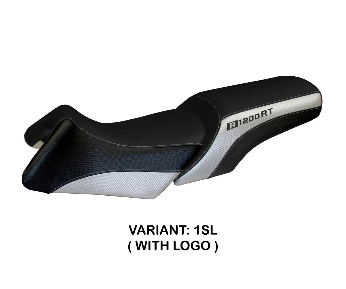 Seat saddle cover Roberto Silver (SL) TPZ for BMW R 1200 RT 2006 > 2013 90