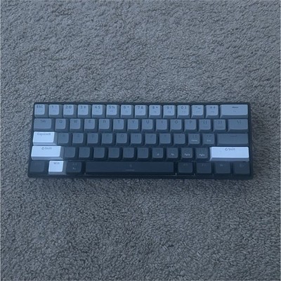 Asceny Mechanical Compact Keyboard Red Switches QWERTY Black/Gray/White