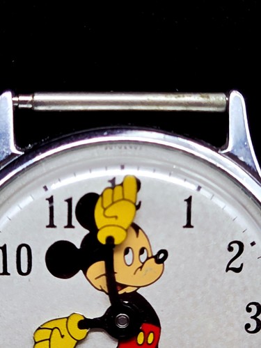 1969 Vintage Mickey Mouse Watch Disney WALT DISNEY PRODUCTIONS 30102469 Timex - Picture 3 of 8