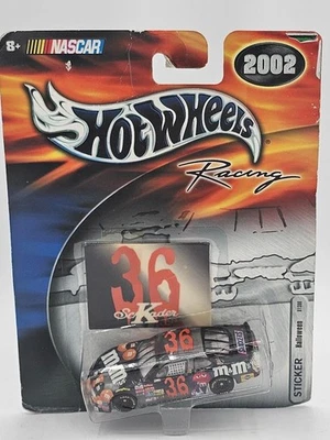 Ken Schrader #36 M&Ms Ford - Hot Wheels 1:64th scale diecast car and card - Image 1 of 3