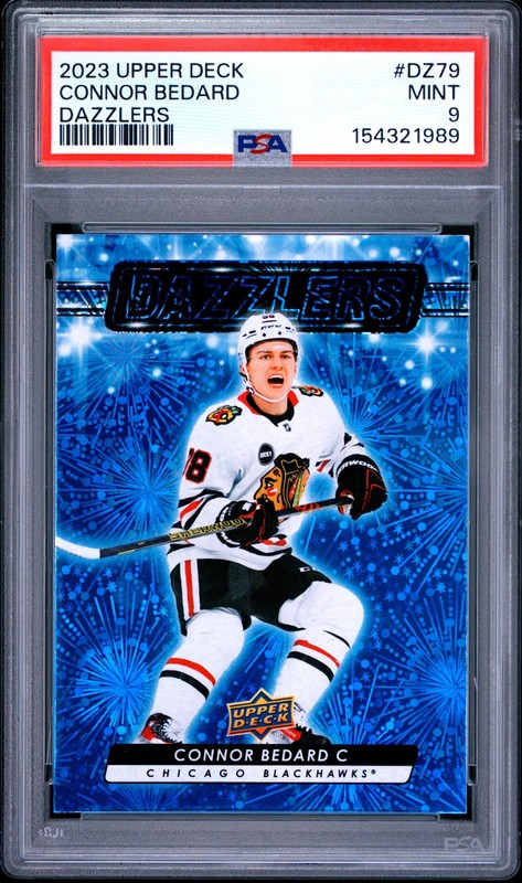 2023 Upper Deck Dazzlers #DZ79 Connor Bedard PSA 9