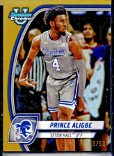 2024-25 Bowman University Chrome - #82 Prince Aligbe Gold Refractor /50