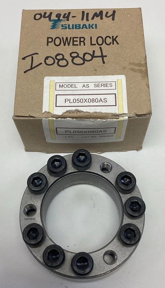 Buje sin llave con bloqueo eléctrico Tsubaki PL050X080AS 50 mm x 80 mm Foto 2 de 4