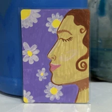 ACEO Art Card Original Acrylic marker One Of A Kind Collectible Art Card