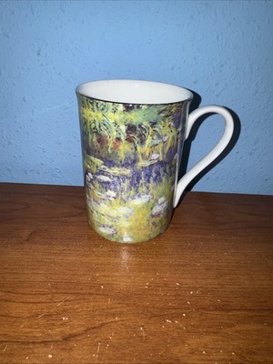 Gorgeous Monet Coffee Tea Cup by Stechcol Gracie Bone China NWOT 