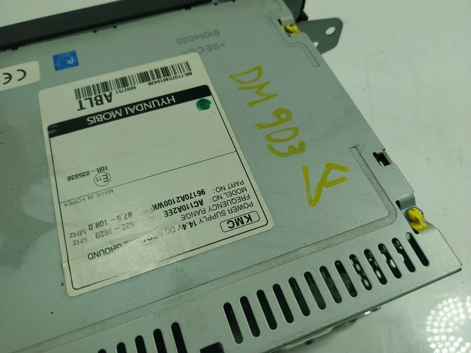 96170A2100WK AUDIOSYSTEM / RADIO-CD / 91170A2100 / 17388450 FÜR KIA PRO CEE´D J - Bild 4 von 4