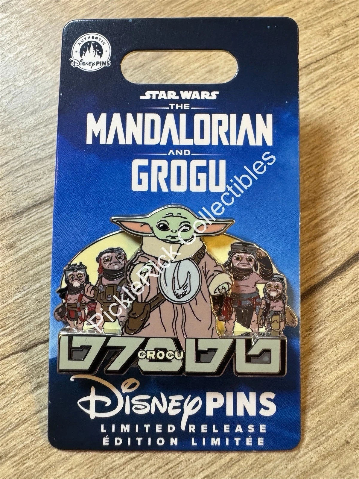Disney Parks Pin 2026 Star Wars The Mandalorian & Grogu Babu Frik Anzellans LR