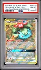PSA 8 Venusaur & Snivy GX SM229 Tag Team Generations Premium Coll Pokemon Card