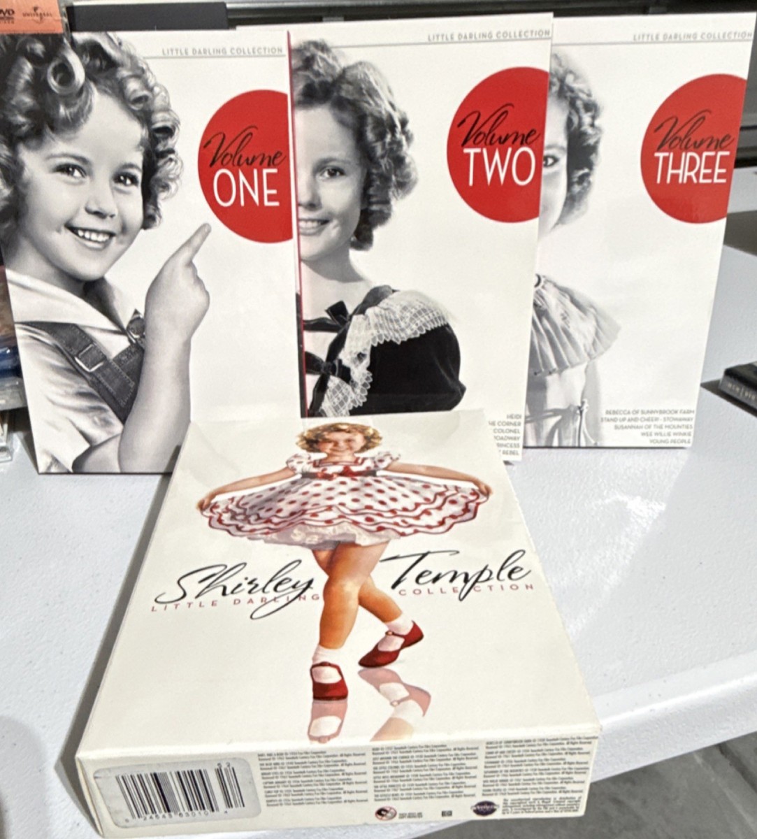 Shirley Temple Little Darling Collection VHS Box Set Fox Video