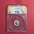 1923 Mercury Dime MS 62 FSB