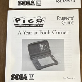 SEGA Pico System Manuals & Parents' Guides Lot - English - Original