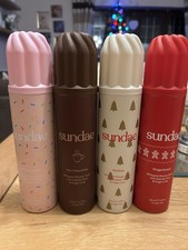 Sundae Whipped Shower Foam X4 Set 3 