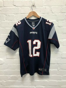 Nike New England Patriots Nfl Kid S Home Jersey 14 16 Years Brady 12 Nwd Ebay