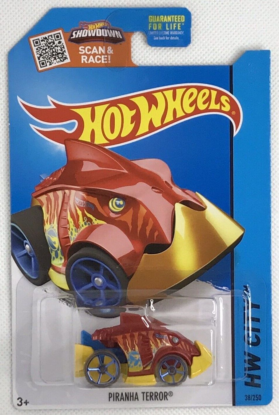2015 Hot Wheels Treasure Hunt Piranha Terror Limited Edition #38 Of 250
