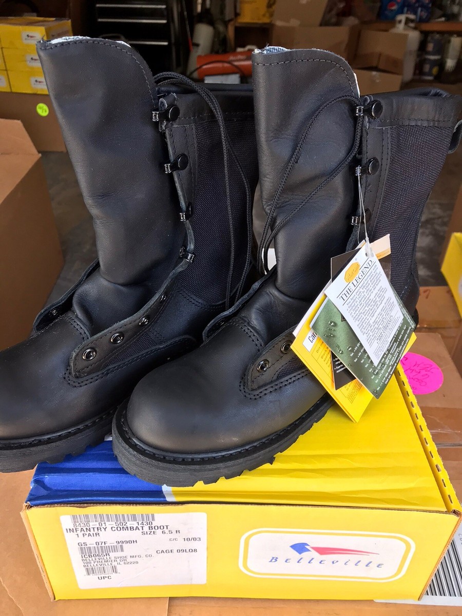 USGI New Belleville military surplus infantry combat boots